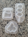 DESTASH - Molds - Cute Shakers (Plastic)