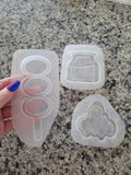 DESTASH - Molds - Cute Shakers (Plastic)