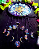 Wall Hanging - Moon Phase Blue