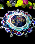 Decoration Set - Hamsa Hand Dish & Mandala Shaker Plate