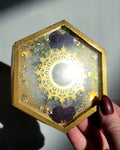 Dish - Holographic Mandala (Gold)
