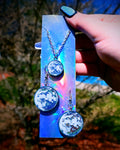 Jewelry Set - Holographic Moons (Pewter)