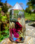 A Preservation- 4.5" Floral Crystal