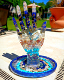 Jewelry Holder - Crystal Palmistry Hand
