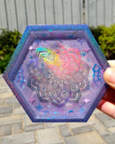 Dish - Holographic Mandala (Purple)